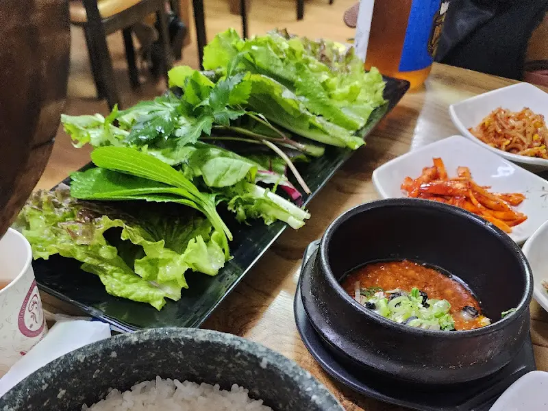 푸짐한 쌈 채소