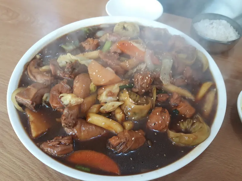 찜닭 클로즈업