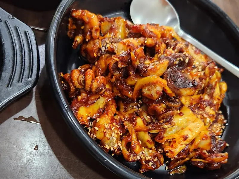 윤기가 흐르는 쭈꾸미