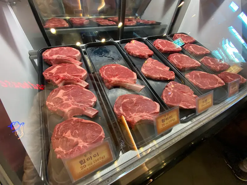 신선한 스테이크