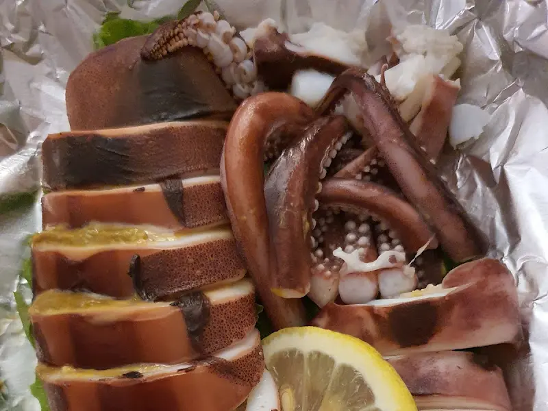 오징어통찜 단면