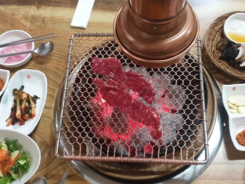 잘 구워진 광양 불고기의 모습