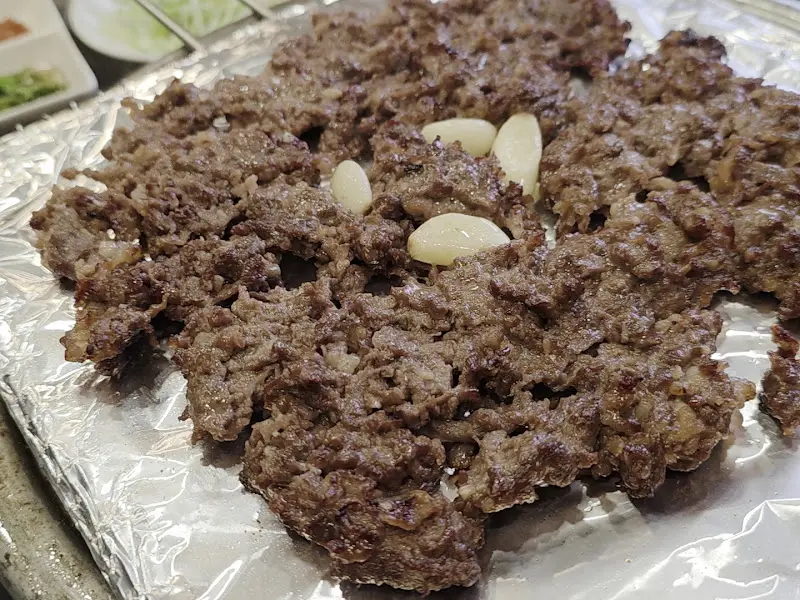 석쇠 위 언양불고기