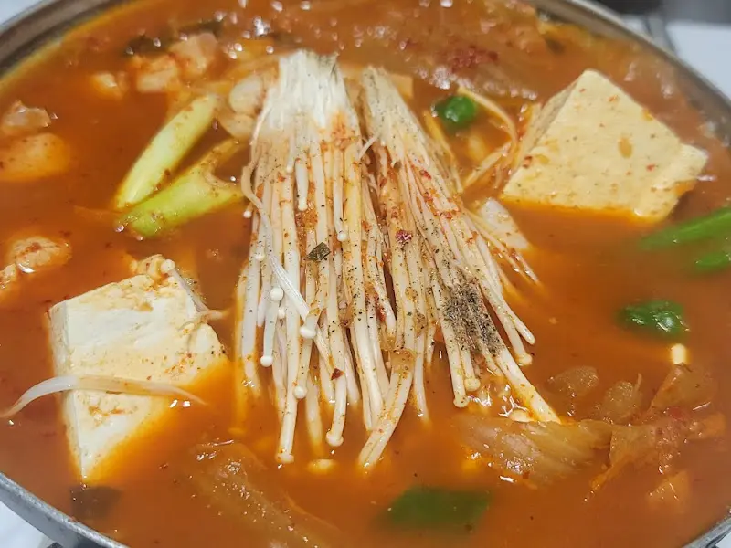 김치찌개의 모습