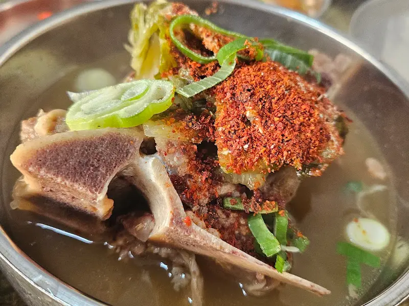 남천정원식당 뼈해장국 비주얼