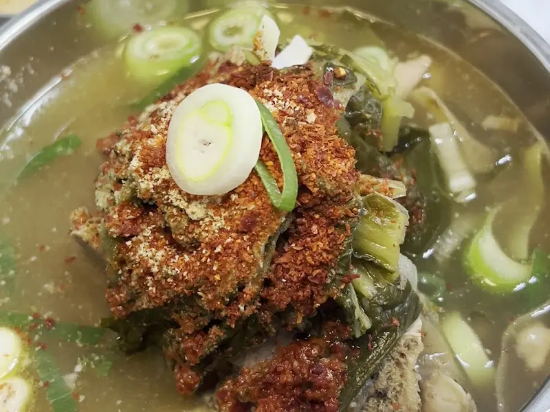 뼈해장국 디테일 컷