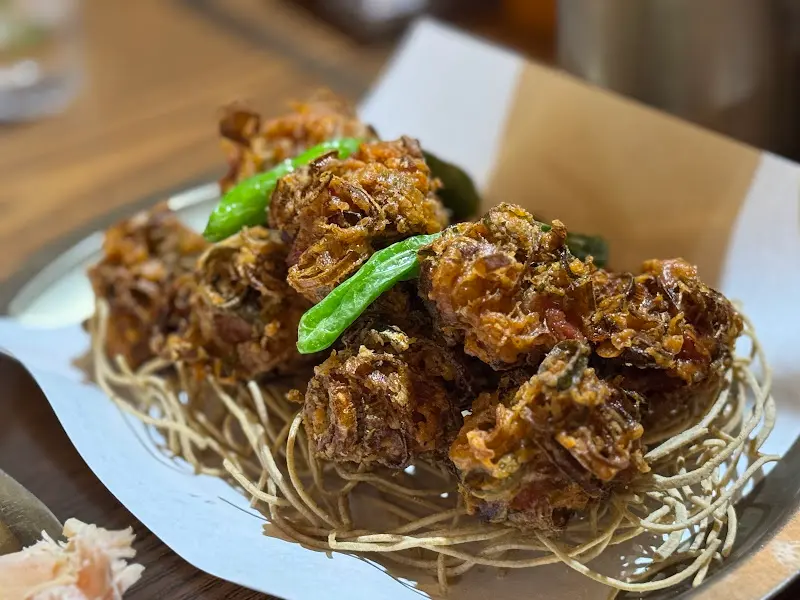 닭목살 탕수육 클로즈업