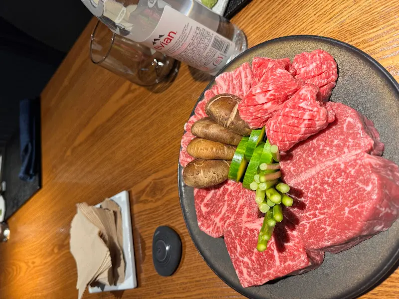 최상급 한우의 아름다운 마블링