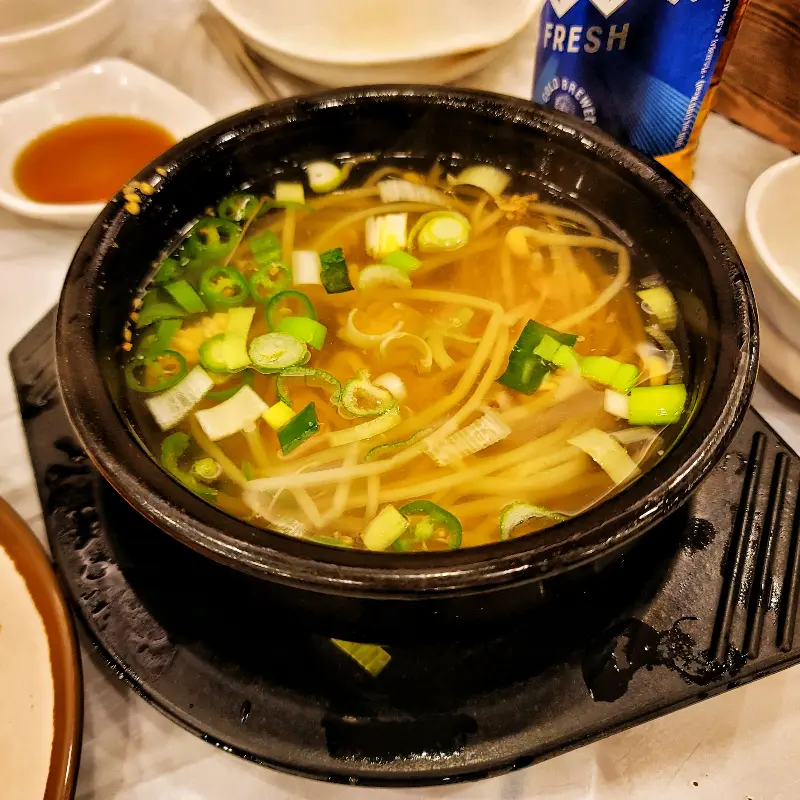 시원한 콩나물국