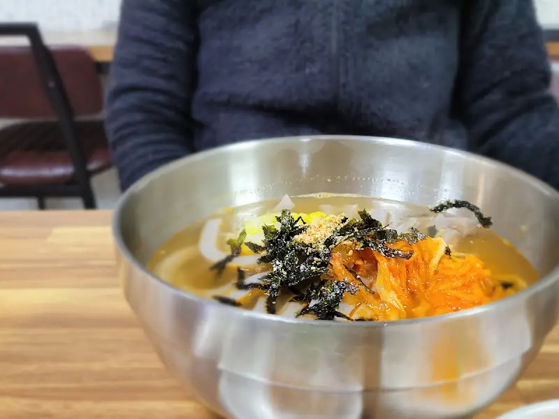 시원한 메밀묵채