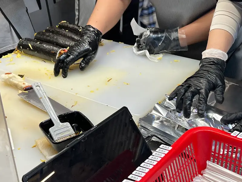 김밥 제조 과정