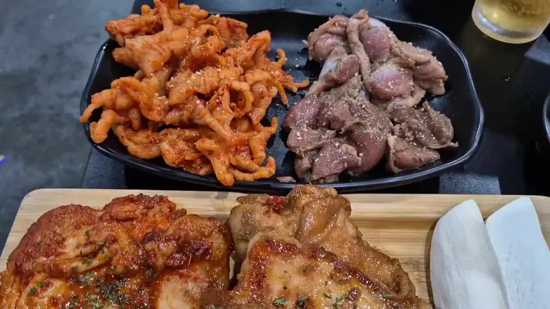 닭갈비와 닭발