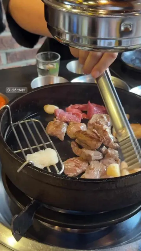 노릇노릇 익어가는 갈매기살