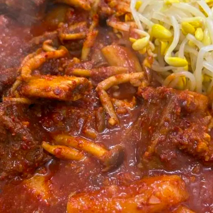 소갈비찜 근접샷