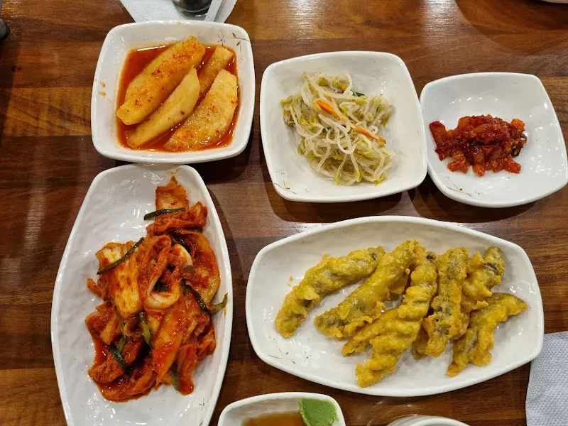 밑반찬 클로즈업