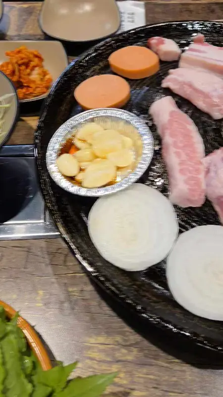 맛있는 삼겹살 한 상