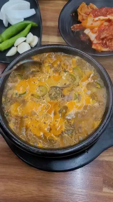 얼큰한 짬뽕 순대국밥 영상
