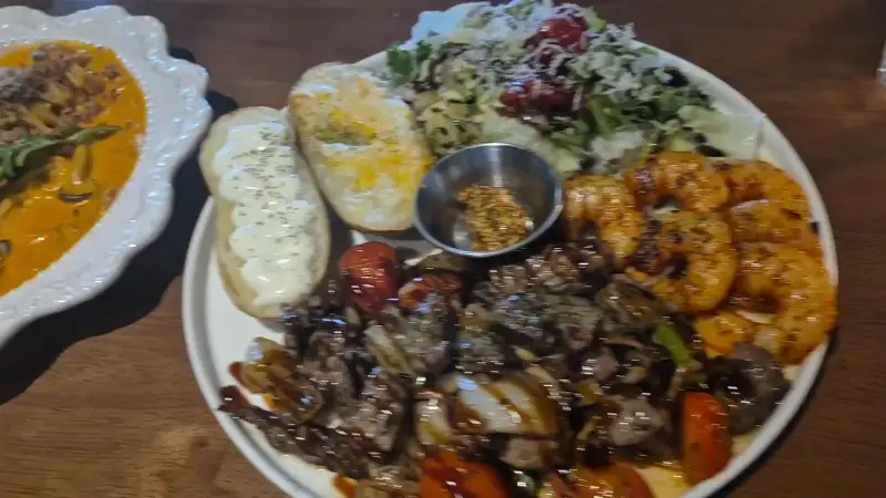 왕새우 부채살 스테이크