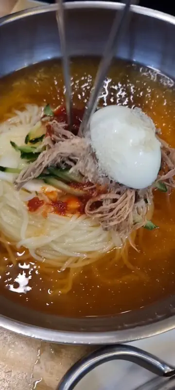 물밀면