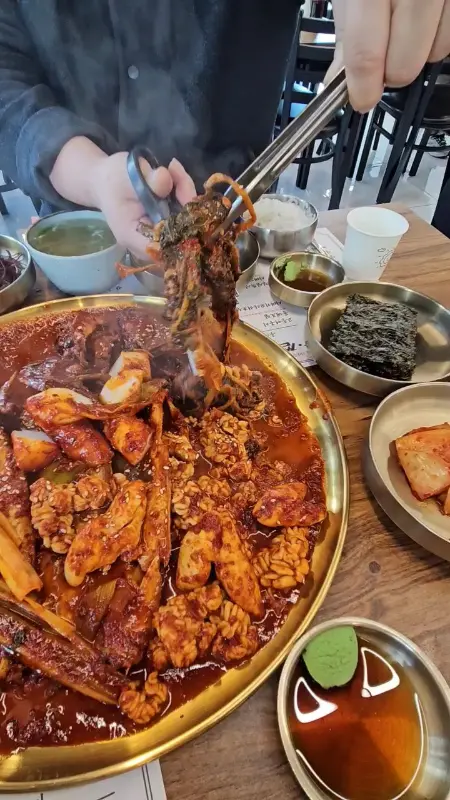 푸짐한 코다리 시래기 조림