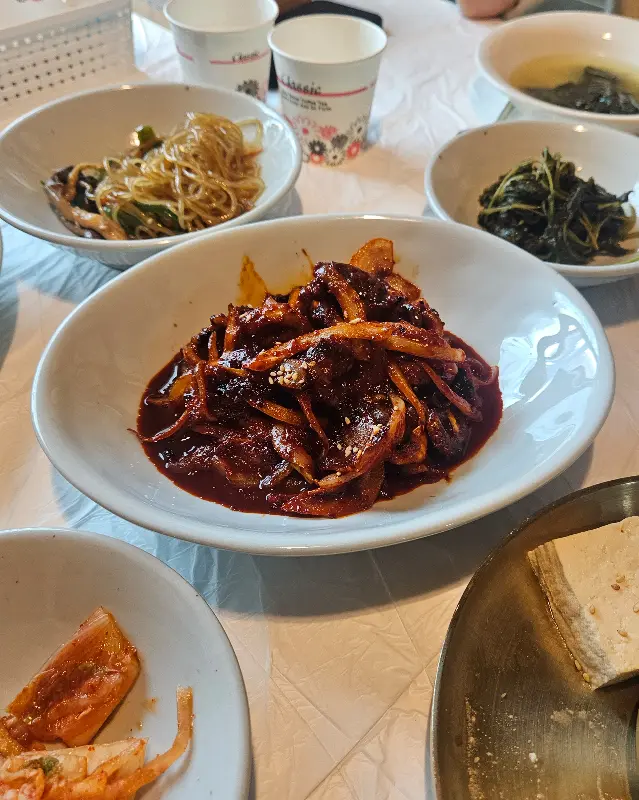 매콤한 쭈꾸미 볶음