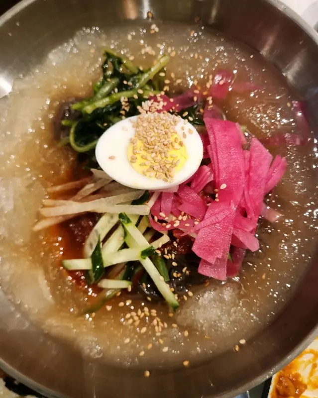 맛있는 갈비 한 상 차림