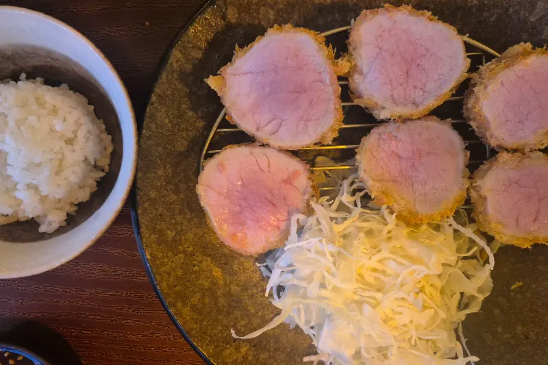 히레카츠 근접샷