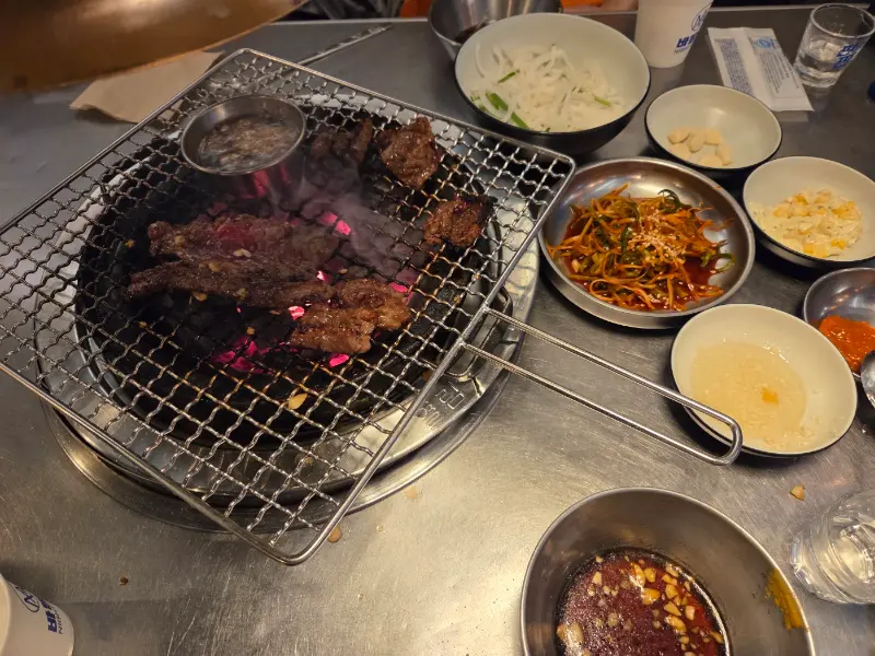 소갈비를 찍어먹는 양념장