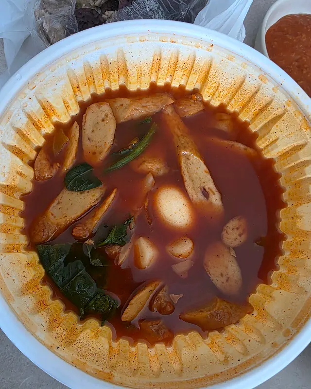 6.25 떡볶이 포장
