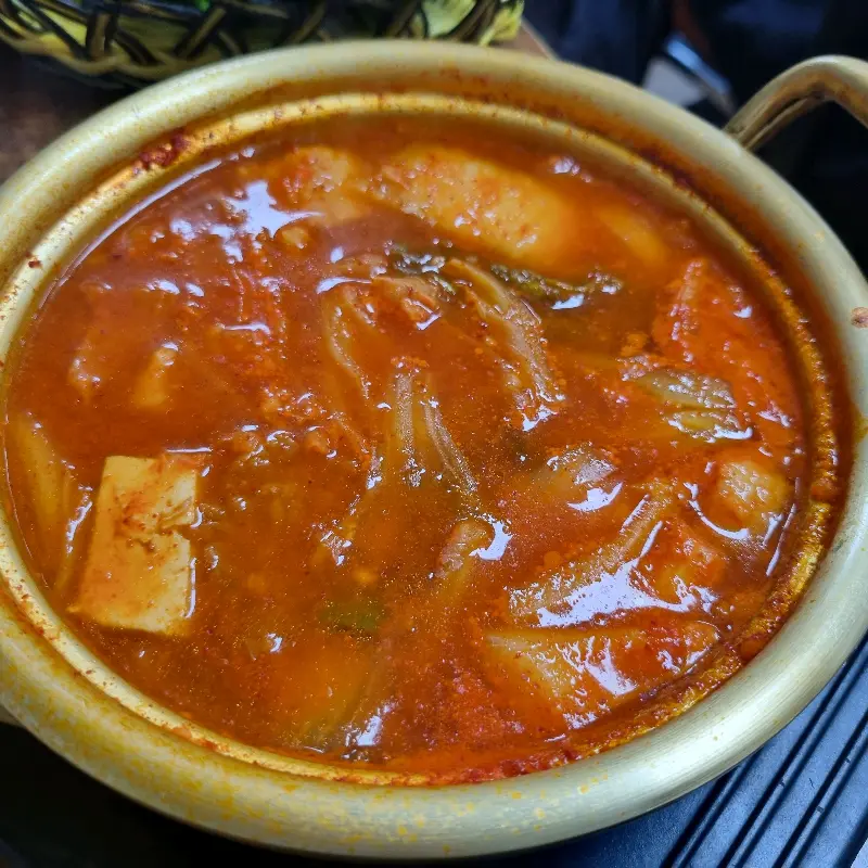 삼겹살 한 상 차림