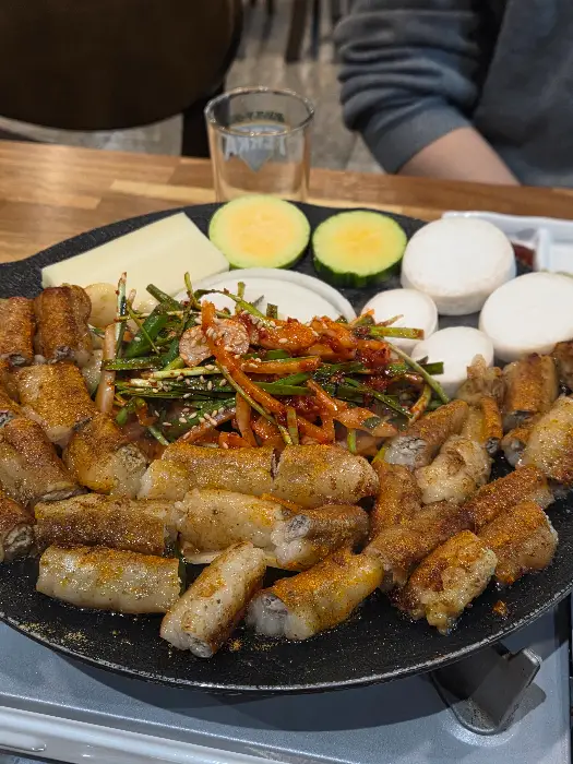 잘 구워진 곱창