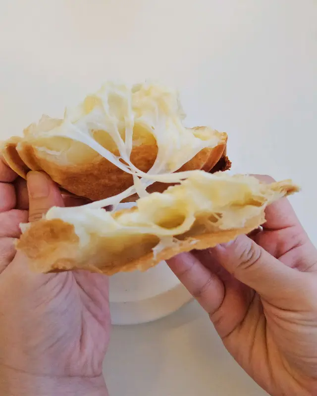 120겹 애플파이 단면