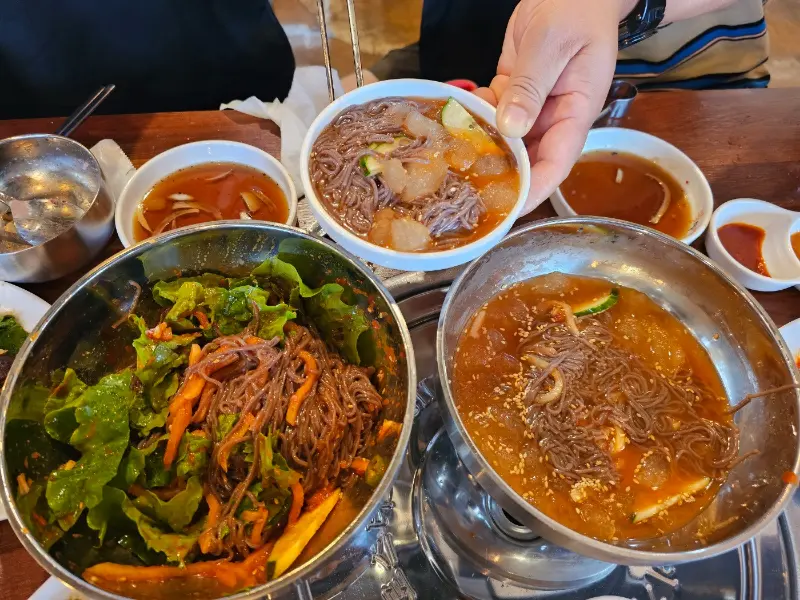 불막열삼 물냉면