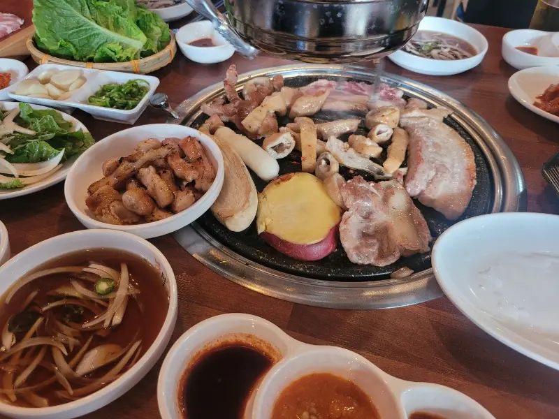 불막열삼 막창과 삼겹살