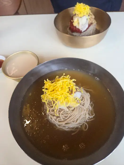 시원한 물막국수