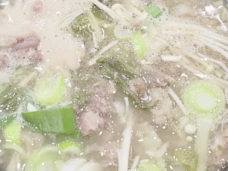 유치회관 해장국 확대 2