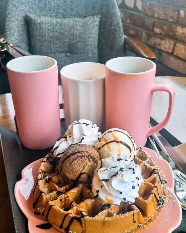 아이스크림 와플