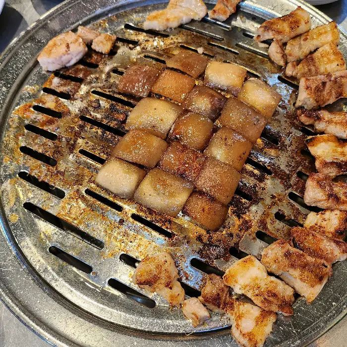 잘 구워진 껍데기 조각들