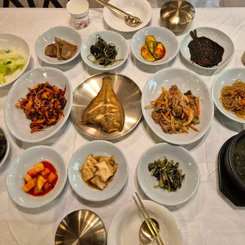 한솔가든 밑반찬