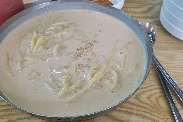 콩국수 상세