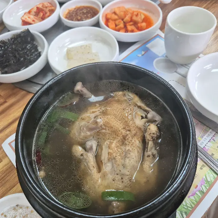 반찬과 백숙
