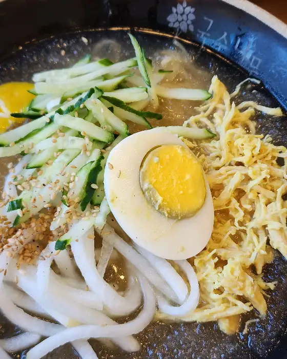 시원한 초계면 비주얼