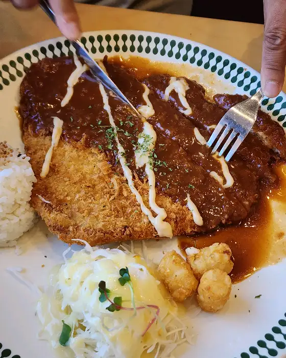 옛날 돈까스 비주얼