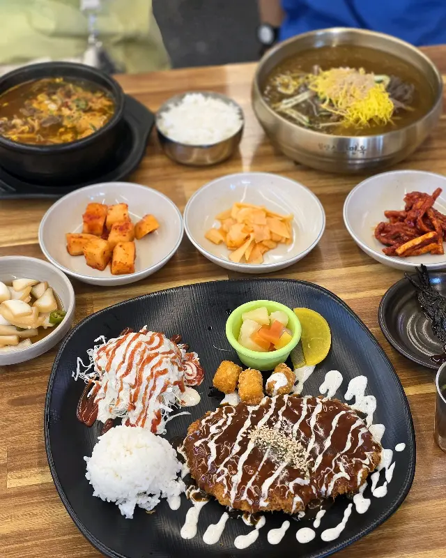 메밀치즈돈까스