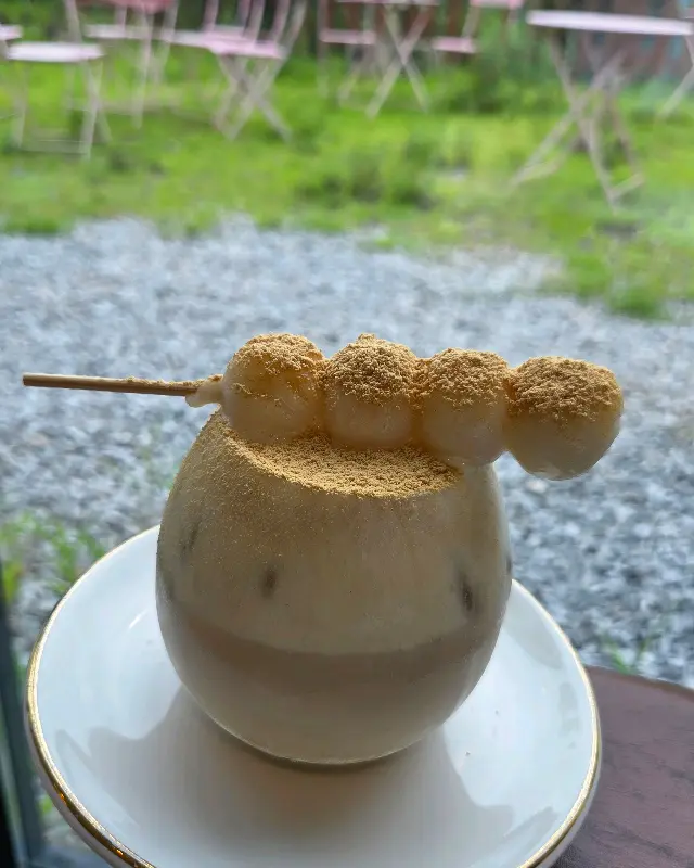 보리당고 음료의 모습