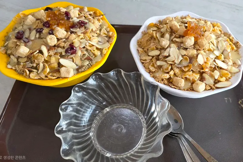 강지네옛날팥빙수 콩빙수