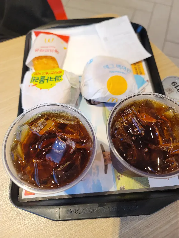 맥도날드 음료