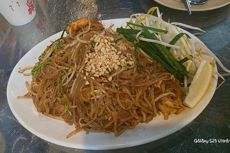 모란 맛집 아หารไทย(อาหารไทย) 팟타이