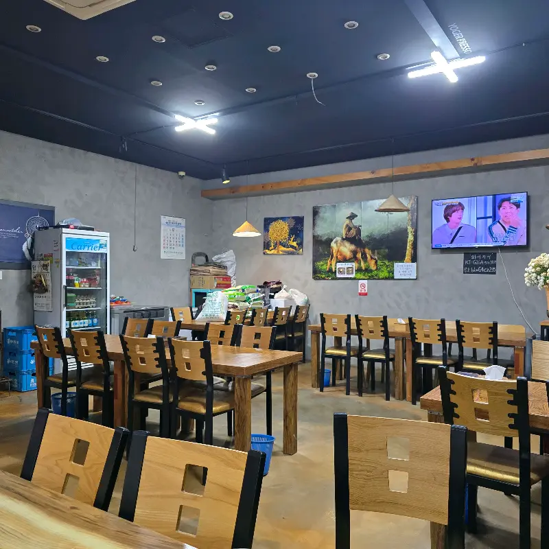 두레네분식 내부