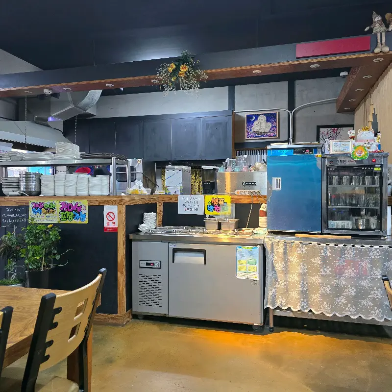 두레네분식 내부 모습